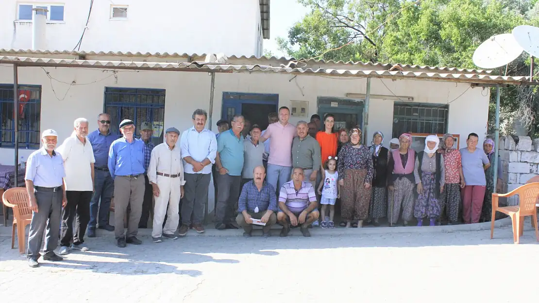 Böke, Mahalle halkının taleplerini dinledi