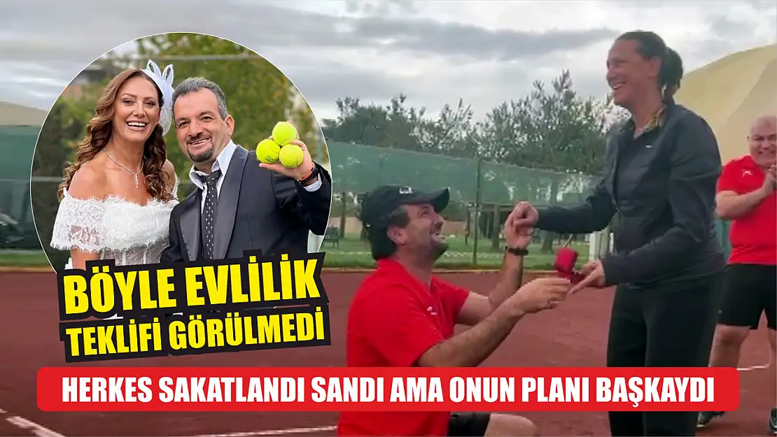 Böyle evlilik teklifi görülmedi: Herkes sakatlandı sandı ama onun planı başkaydı