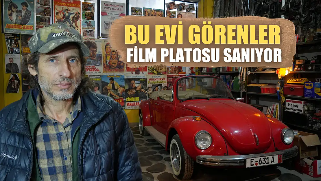 Bu evi görenler film platosu sanıyor