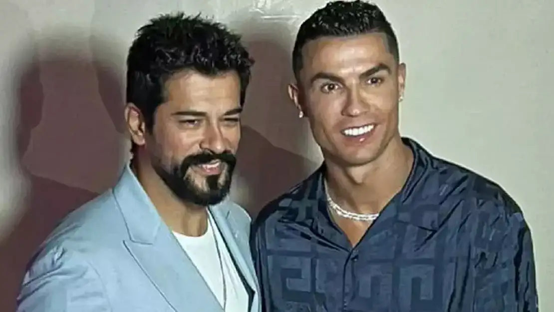 Burak Özçivit ve Ronaldo bir arada