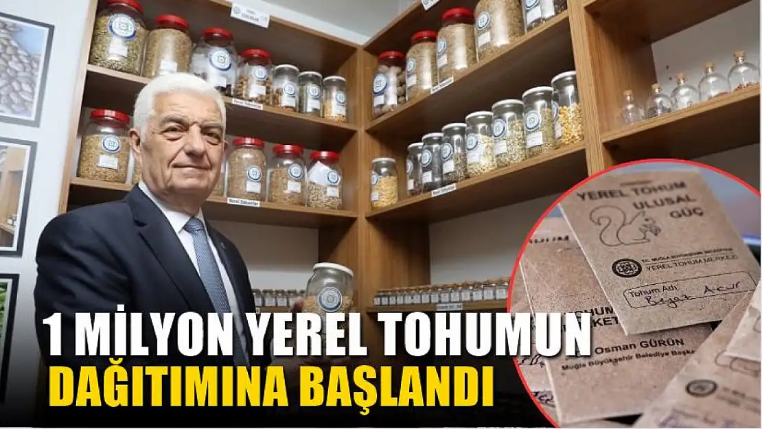 Büyükşehir 1 Milyon Yerel Tohumun Dağıtımına Başladı