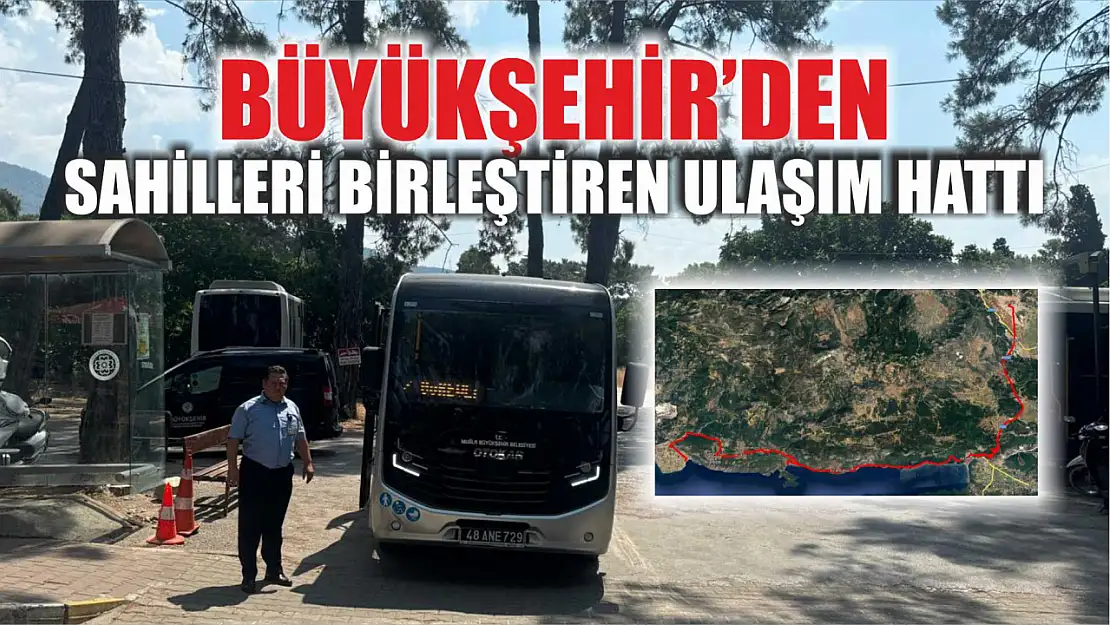 Büyükşehir'den Sahilleri Birleştiren Ulaşım Hattı 