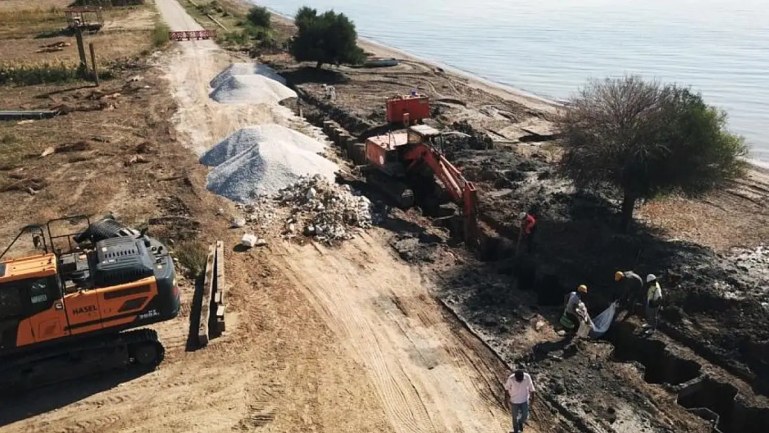 Büyükşehir kanalizasyon ve alt yapı yatırımlarına devam ediyor