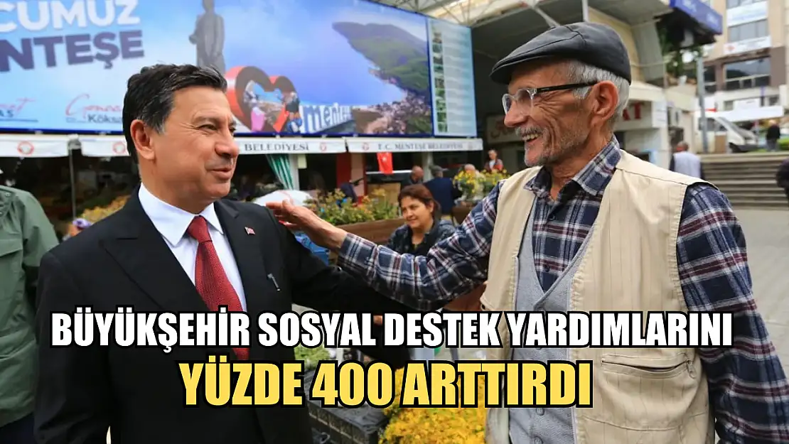 Büyükşehir Sosyal Destek Yardımlarını Yüzde 400 Arttırdı