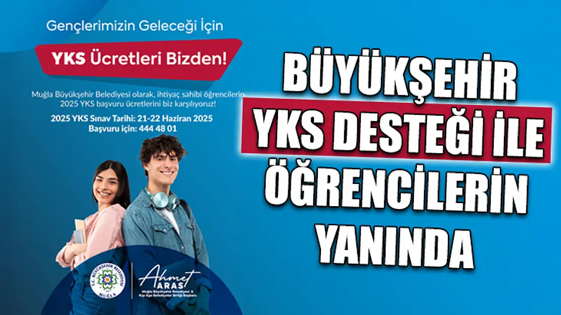 Büyükşehir YKS desteği ile öğrencilerin yanında