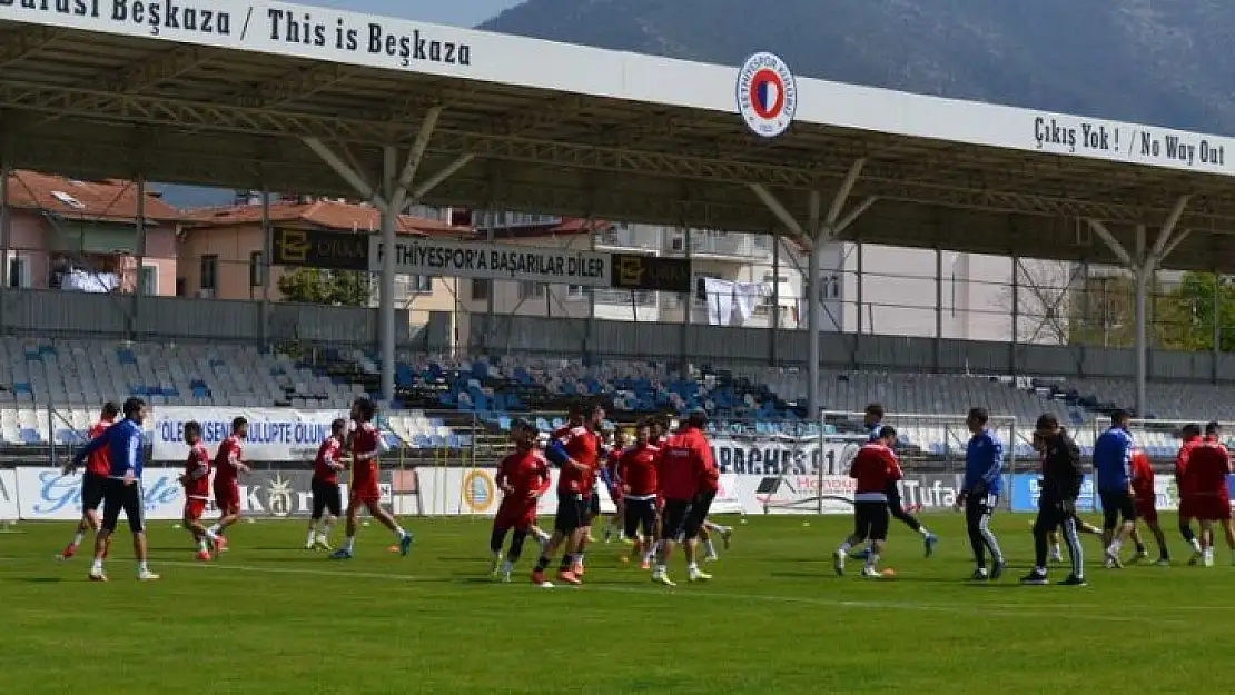 Çankaya FK karşılaşması hazırlıkları devam ediyor