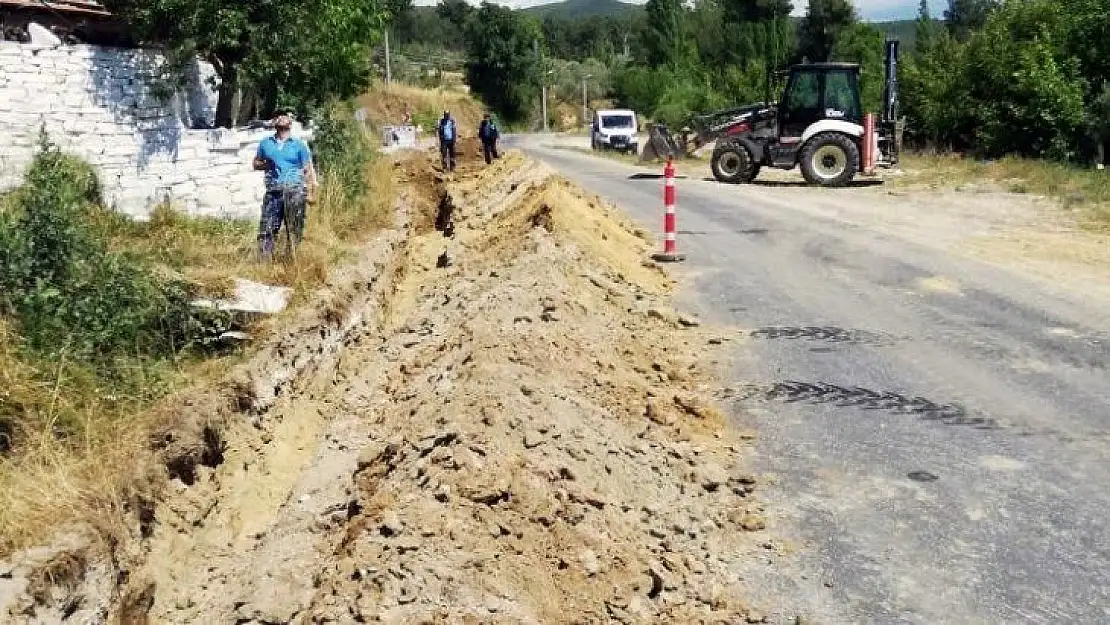 Çayboyu'nun içme suyu şebekesi yenileniyor