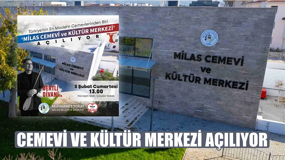 Cemevi ve Kültür Merkezi 3 Şubat'ta Açılıyor