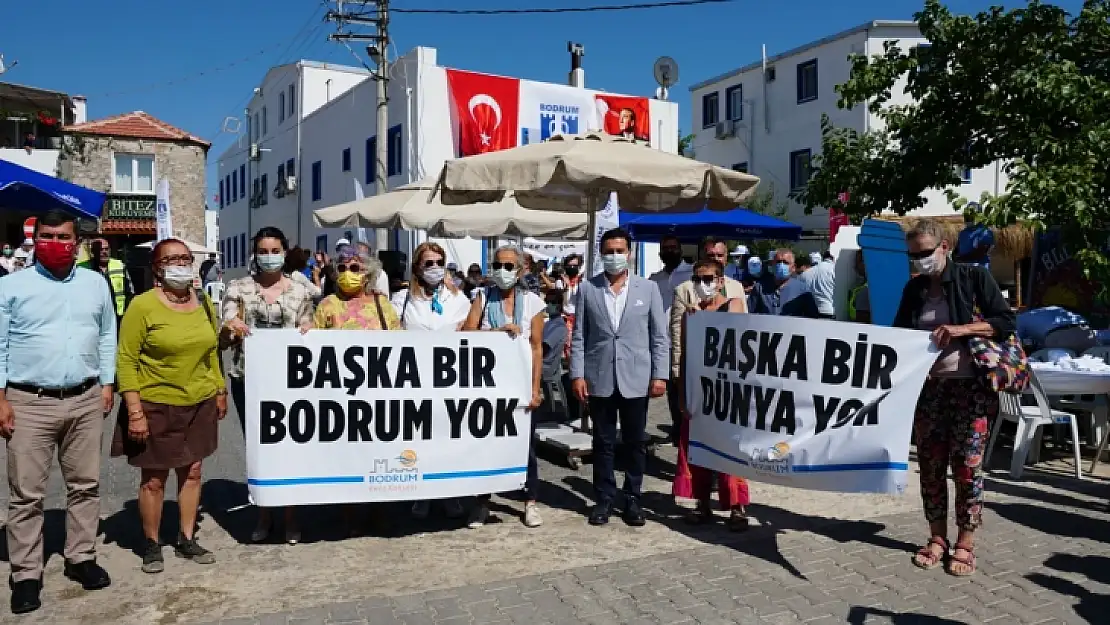 Çevre Günü'nde Bodrum'da temizlik hareketi: 'Sokağım temiz bodrum temiz'