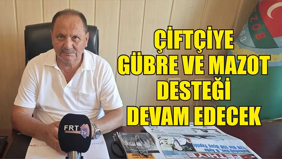 Çiftçiye Gübre Ve Mazot Desteği Devam Edecek