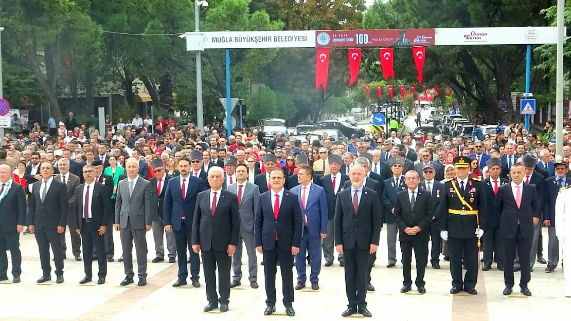 Cumhuriyetin 100'üncü yılı kutlandı