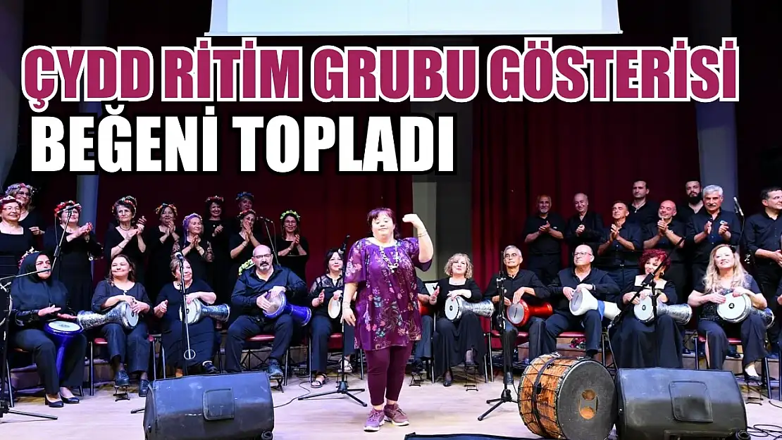 ÇYDD ritim grubu gösterisi beğeni topladı