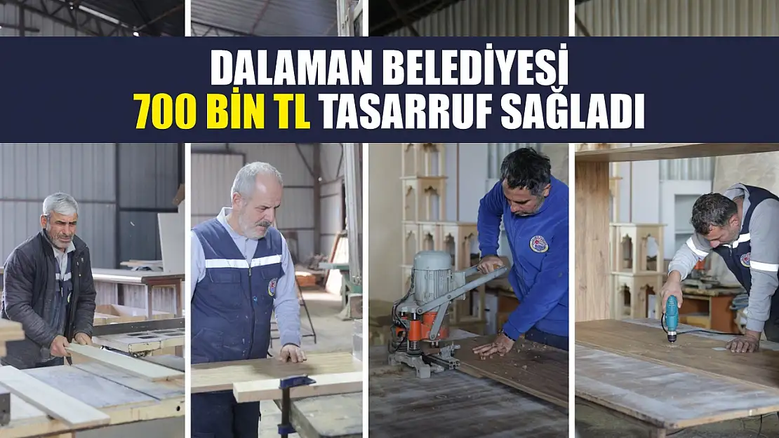 Dalaman Belediyesi 700 bin TL Tasarruf Sağladı