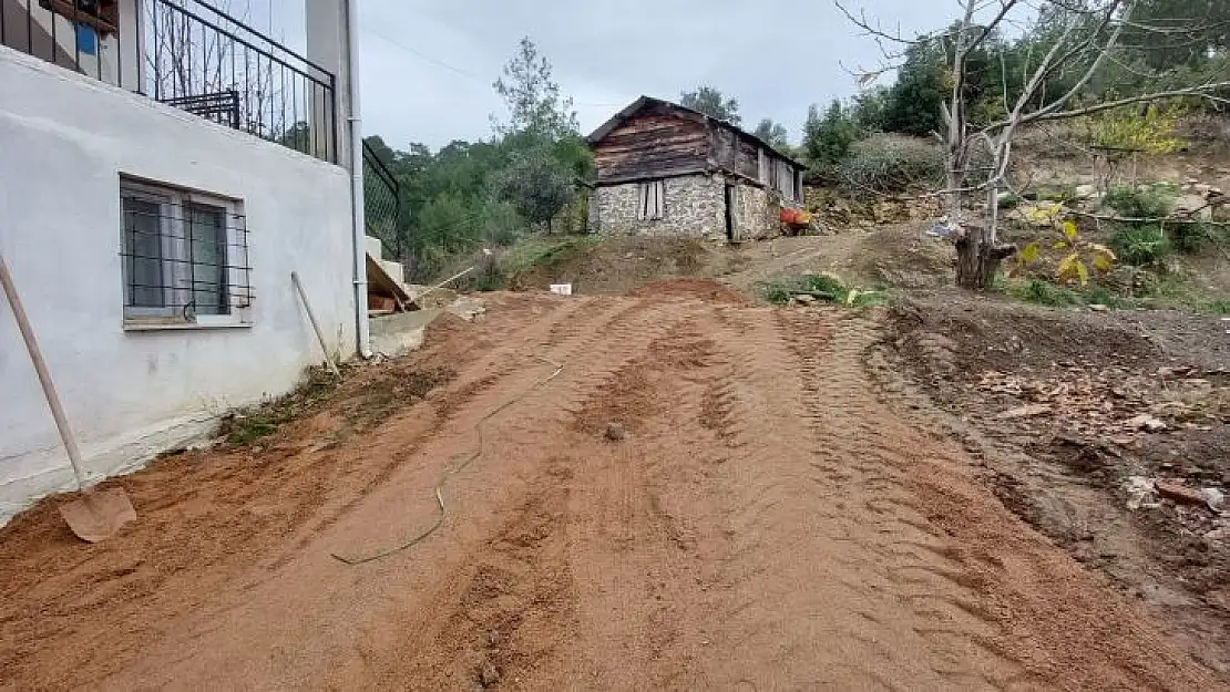 Dalaman Belediyesi Yol Düzenleme İşlemlerine Devam Ediyor