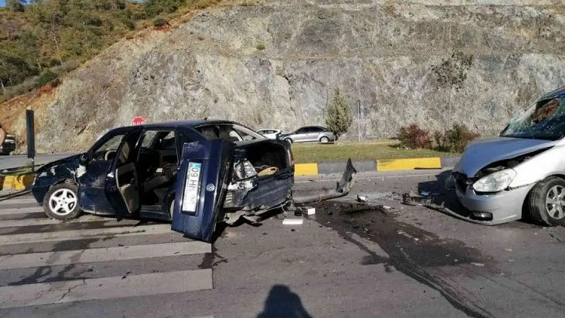 Dalaman'da trafik kazası: 6 yaralı