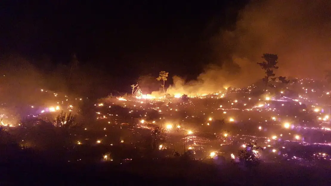 Dalaman Orman Yangını Devam ediyor