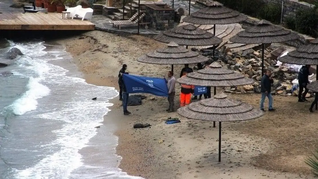 Datça'da battı, 46 kilometre sürüklendi, Bodrum'da sahile cesedi vurdu