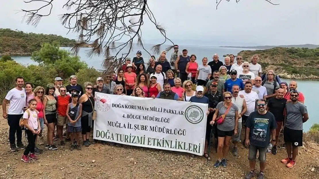 DATÇA'DA DOĞA YÜRÜYÜŞÜ VE ÇEVRE TEMİZLİĞİ YAPILDI