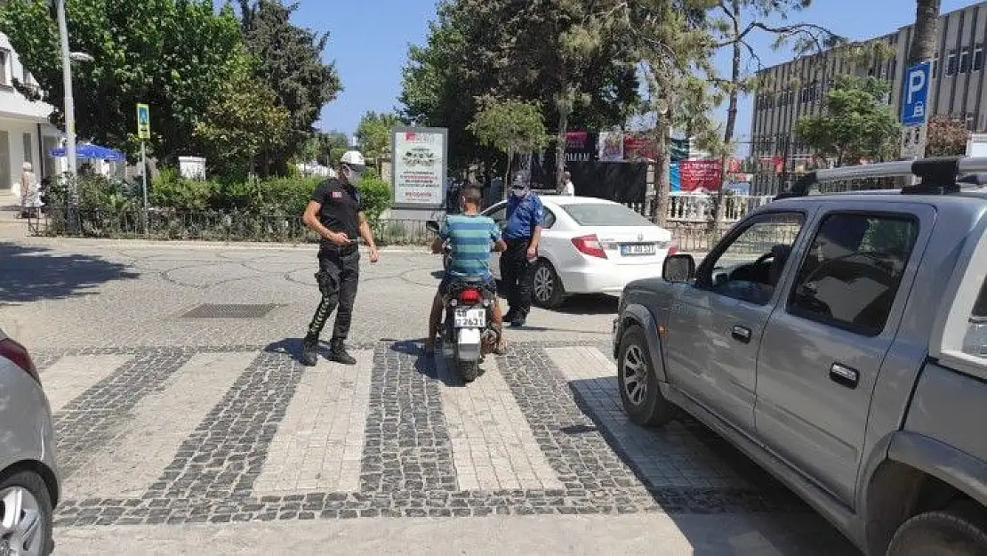 Datça'da motosikletlere yönelik denetim gerçekleştirildi