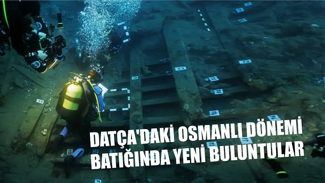 Datça'daki Osmanlı dönemi batığında yeni buluntular