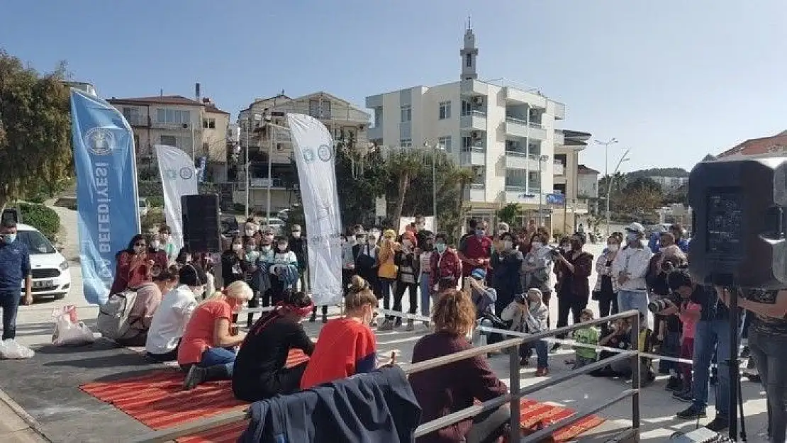 Datçalılar 'Badem Çiçeği Festivali' kapsamında birbirleri ile yarıştı