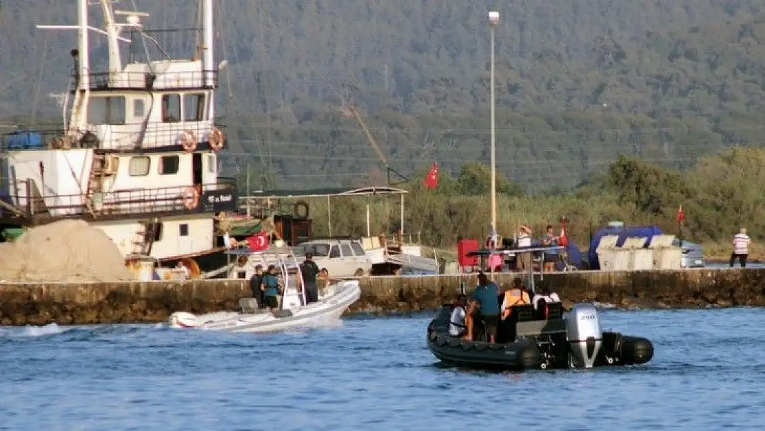 Denizde kayıp ihbarı sonrası arama