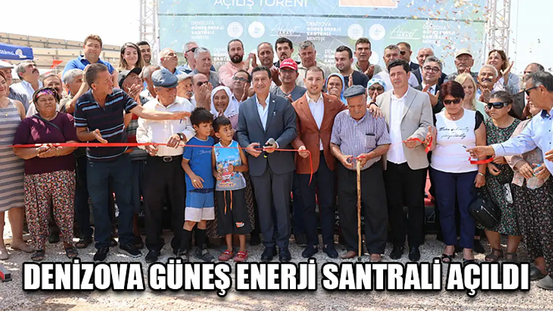 Denizova Güneş Enerji Santrali Açıldı