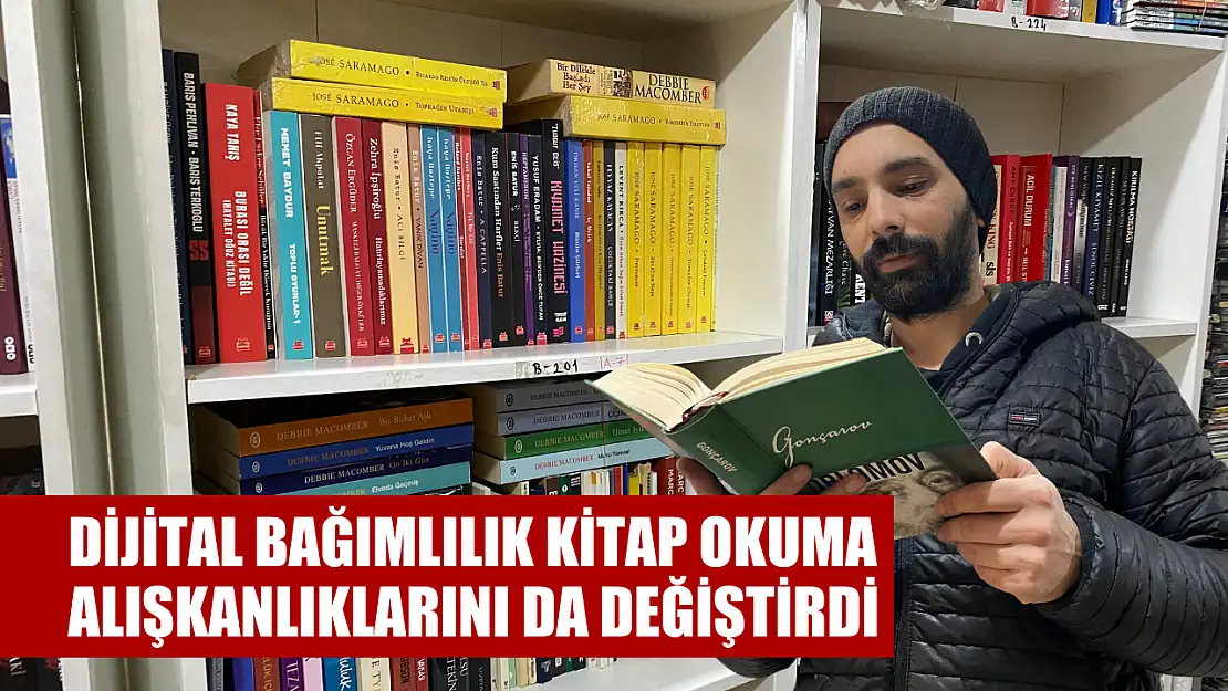 Dijital bağımlılık kitap okuma alışkanlıklarını da değiştirdi