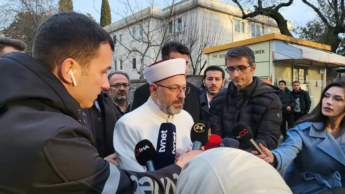 Diyanet İşleri Başkanı Erbaş: 'Sadece camiler değil, diğer sinagoglar da her zaman dokunulmazdır'