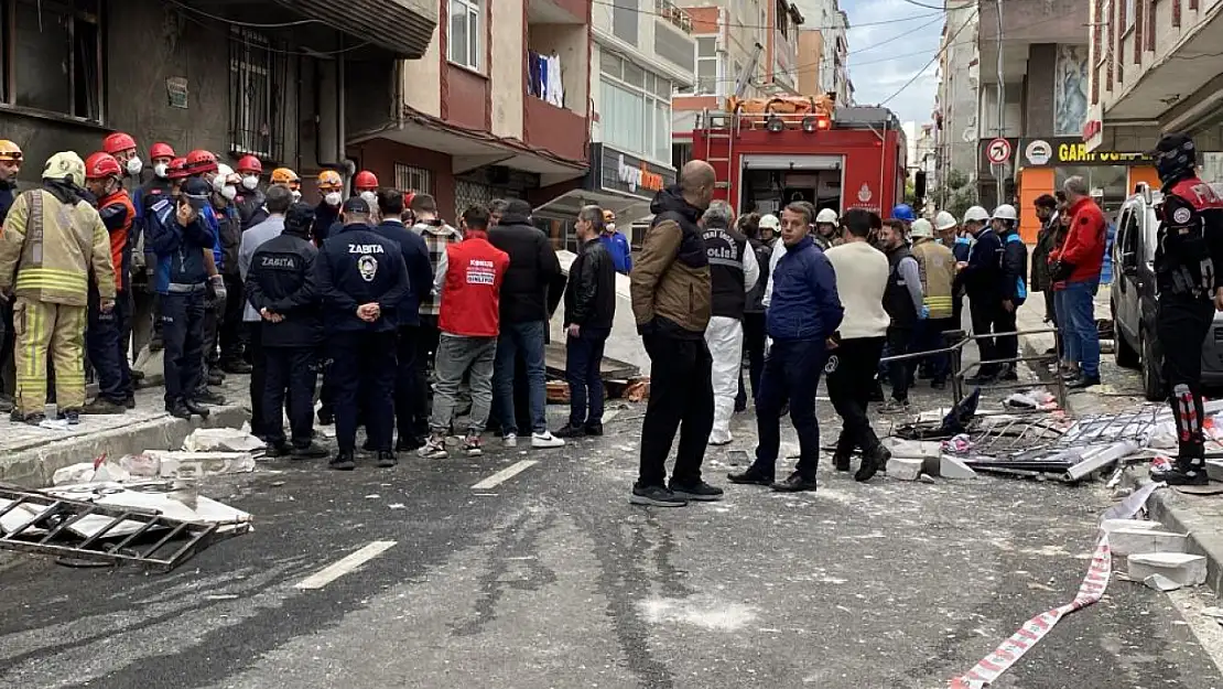 Doğalgaz kaynaklı patlama yaşandı