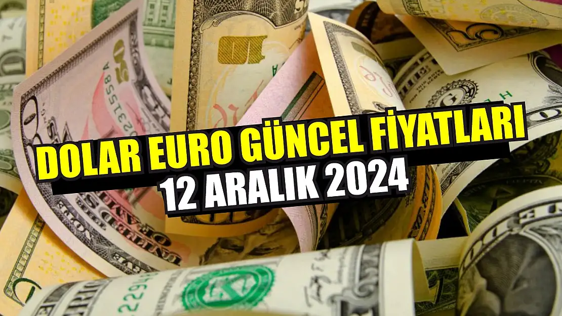 Dolar Euro güncel fiyatları 12 Aralık 2024