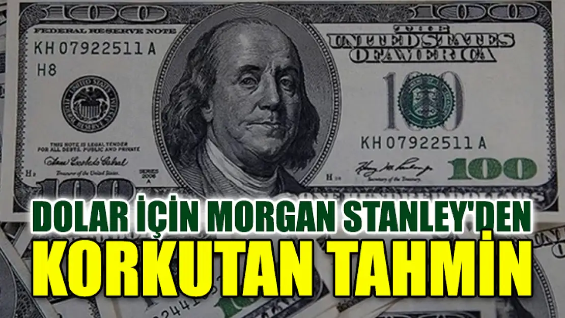 Dolar İçin Morgan Stanley'den Korkutan Tahmin