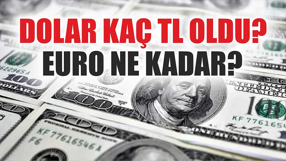 Dolar kaç TL oldu, Euro ne kadar?