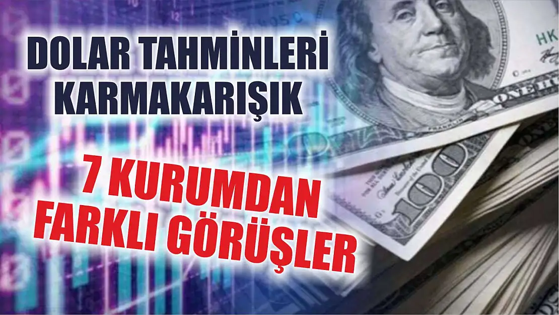 Dolar Tahminleri Karmakarışık: 7 Kurumdan Farklı Görüşler