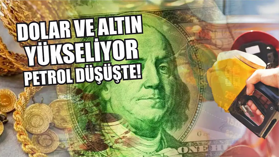 Dolar ve Altın Yükseliyor, Petrol Düşüşte!