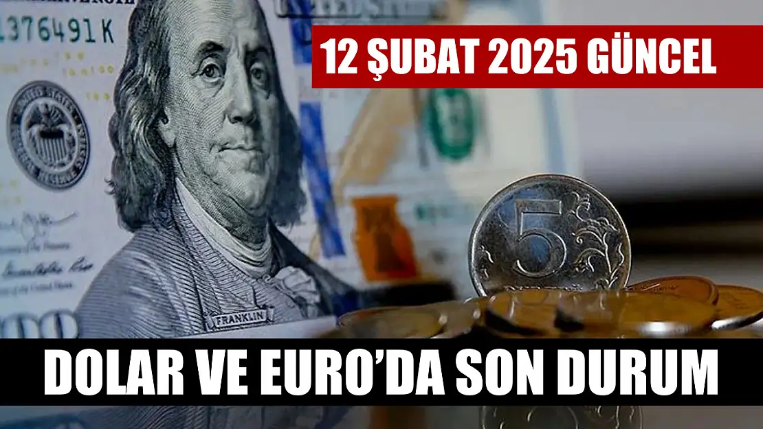 Dolar ve Euro'da son durum 12 Şubat 2025 Güncel