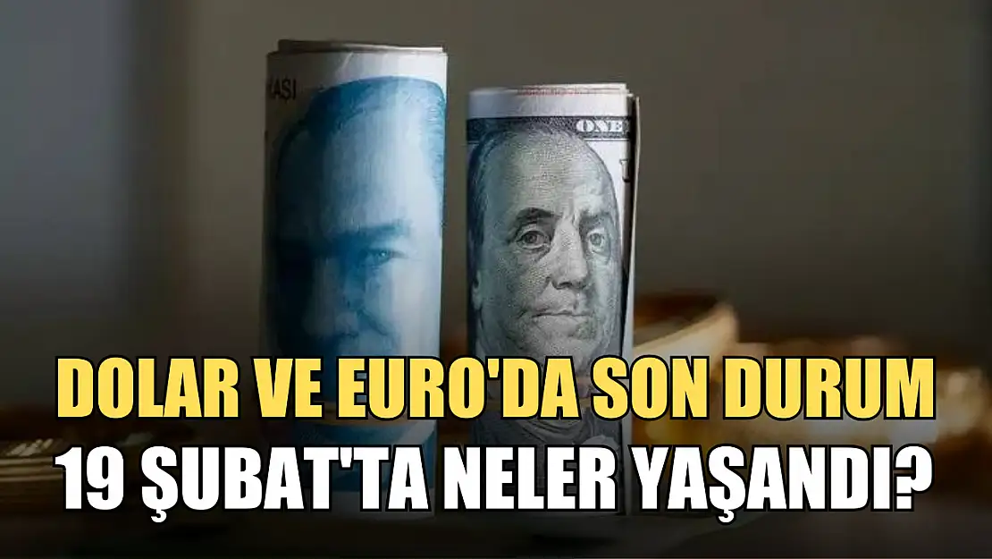 Dolar ve Euro'da son durum: 19 Şubat'ta neler yaşandı?