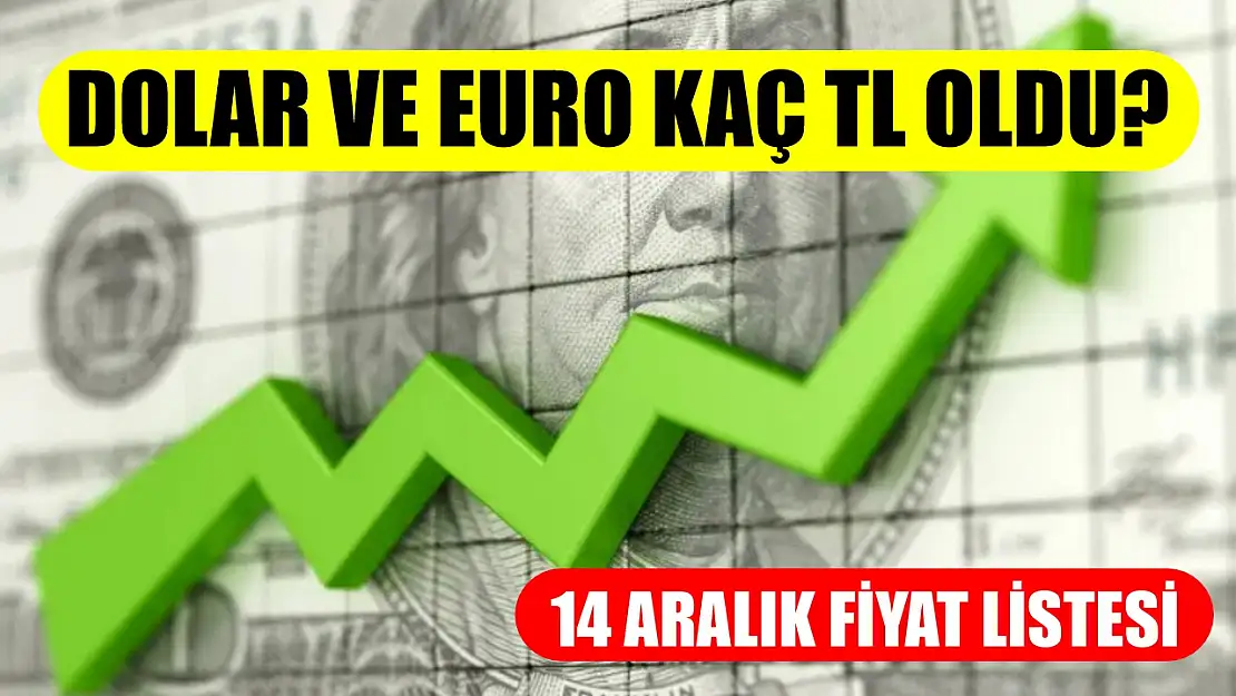 Dolar ve Euro Kaç TL Oldu? 14 Aralık Fiyat Listesi