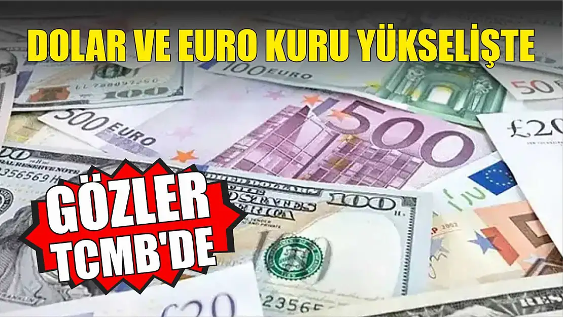 Dolar ve Euro Kuru Yükselişte: Gözler TCMB'de