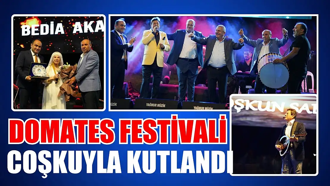 Domates Festivali Coşkuyla Kutlandı