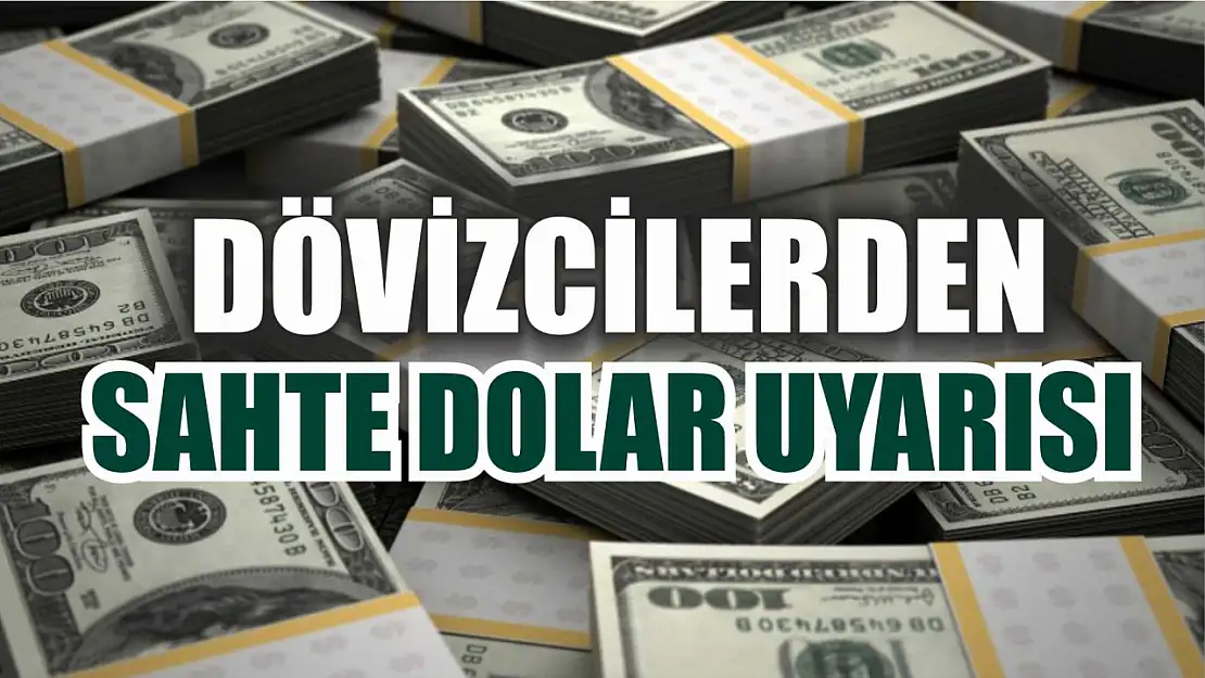 Dövizcilerden sahte dolar uyarısı