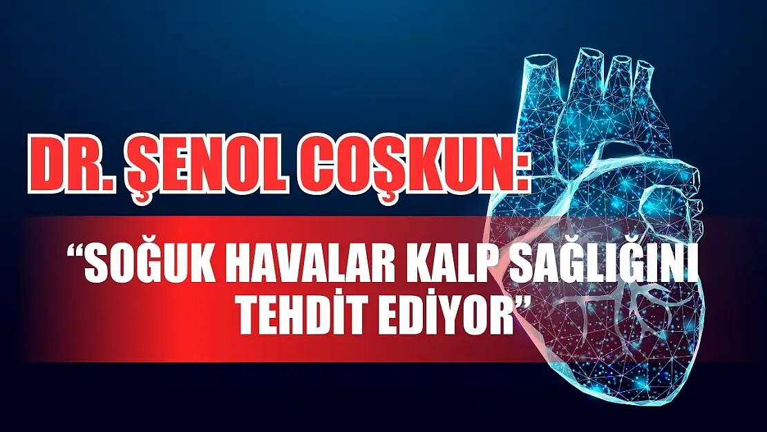 Dr. Şenol Coşkun: 'Soğuk havalar kalp sağlığını tehdit ediyor'