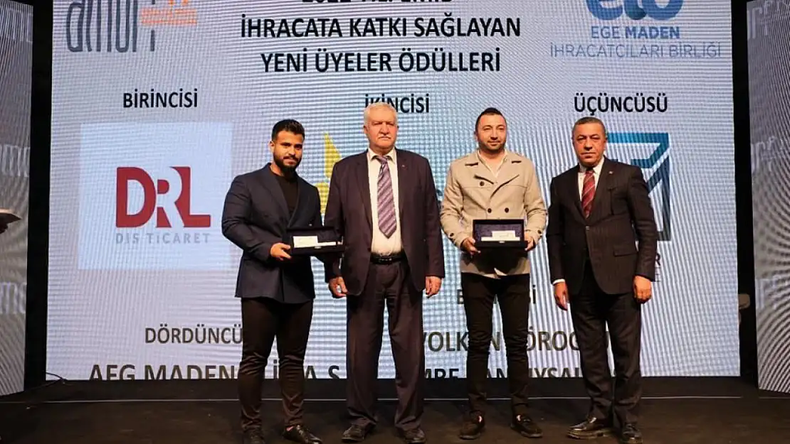 DRL Dış Ticaret'e Birincilik Ödülü 