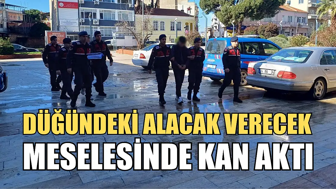 Düğündeki alacak verecek meselesinde kan aktı