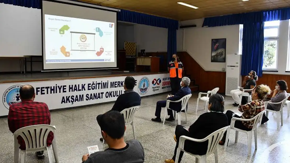 Düzce depreminin yıl dönümünde afet farkındalık eğitimi verildi