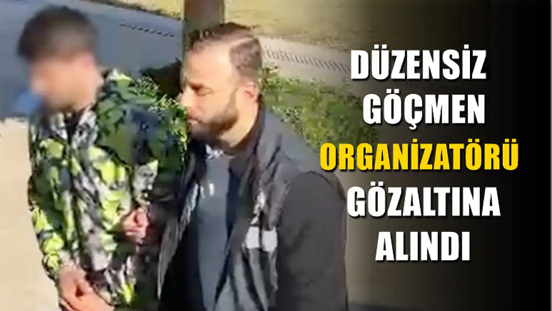 Düzensiz göçmen organizatörü gözaltına alındı