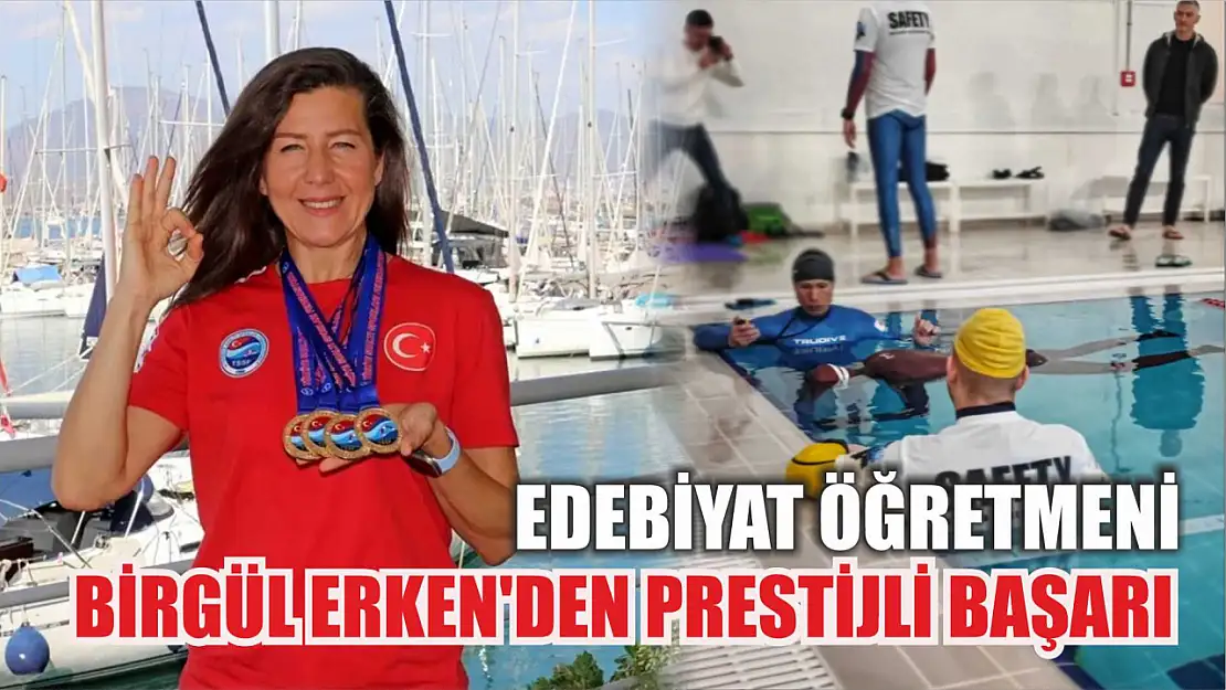 Edebiyat Öğretmeni Birgül Erken'den prestijli başarı