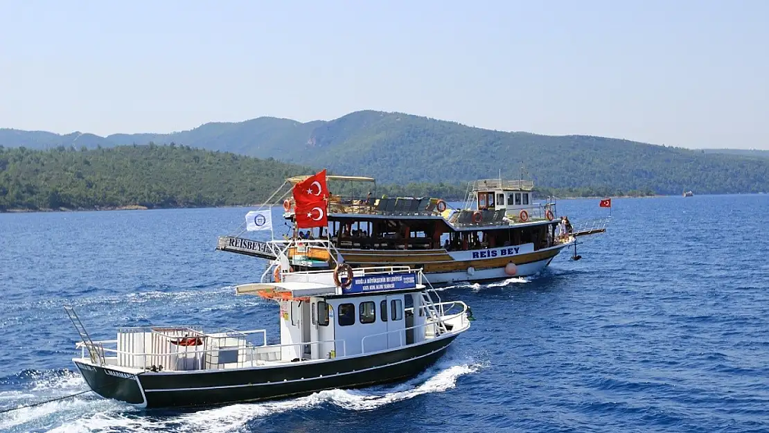 Denizlerden 9 günde 250 bin litre pis su toplandı