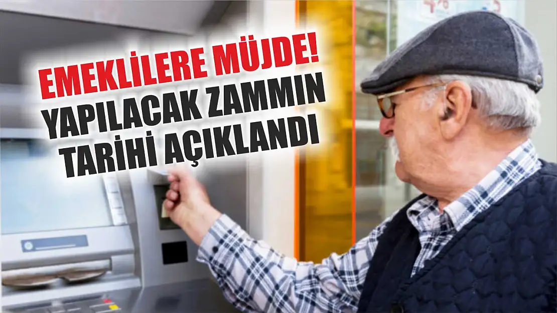 Emeklilere müjde! Yapılacak zammın tarihi açıklandı