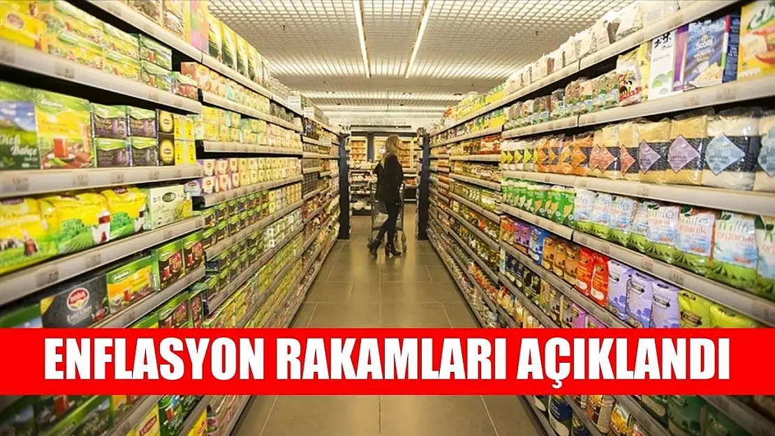 Enflasyon rakamları açıklandı